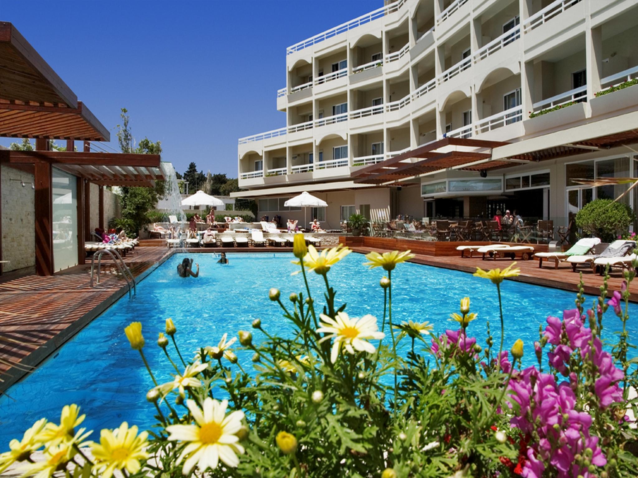 Athineon Hotel Rhodes City Dış mekan fotoğraf