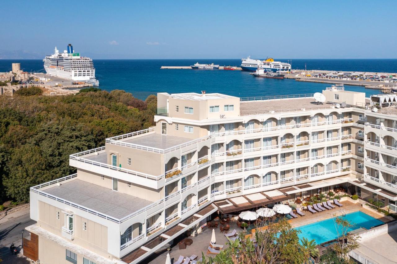 Athineon Hotel Rhodes City Dış mekan fotoğraf